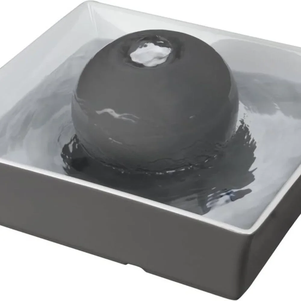 PetSafe Drinkwell Ceramic Pet Water Fountain – 70oz, Automatic (SR)